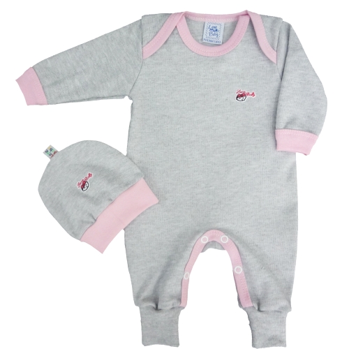 Pijama Longo com PÃ© ReversÃ­vel e Gorro