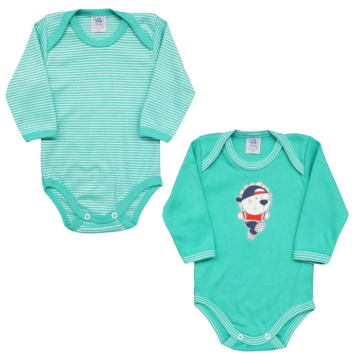 kit Com 2 Bodies Manga Longa 