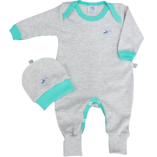 Pijama Longo com PÃ© ReversÃ­vel e Gorro