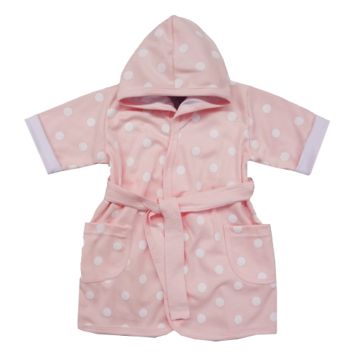 RoupÃ£o Suedine Estampado com Capuz e Bolso 