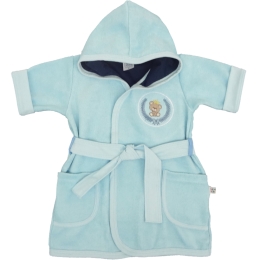 RoupÃ£o Esponja Bordado com Capuz e Bolso