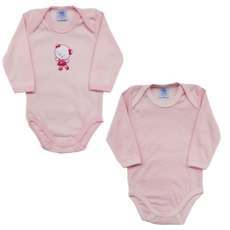 kit Com 2 Bodies Manga Longa 