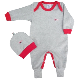 Pijama Longo com PÃ© ReversÃ­vel e Gorro