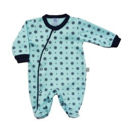 MacacÃ£o Longo Estampado com PÃ©   