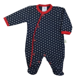 MacacÃ£o Longo Estampado com PÃ©   